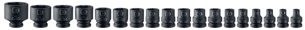 SI-S 1/2" S Short impact socket
